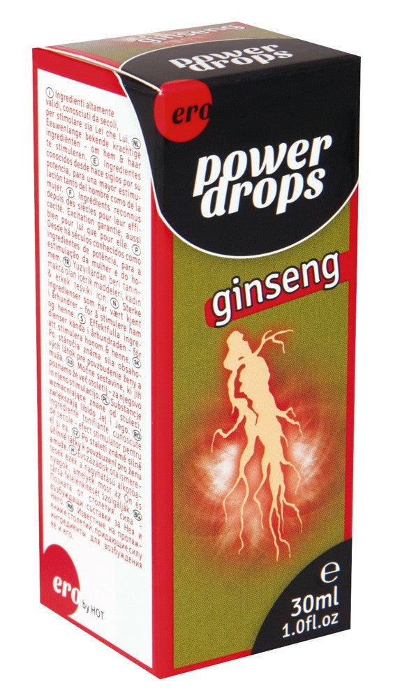 Afrodisiaco sessuale eccitante HOT Men Power Ginseng Drops