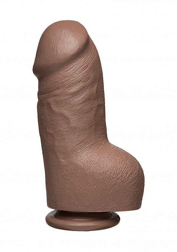 Dildo grosso caramello Fat D + Balls FIRMSKYN - 8