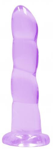 Dildo viola con ventosa Non Realistic Dildo Suction Cup -17 cm