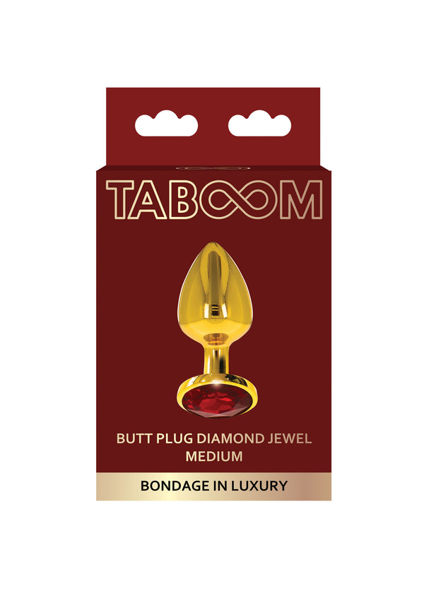 Fallo anale Butt Plug With Diamond Jewel M