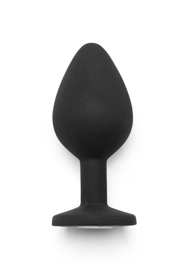 fallo anale plug in silicone nero anal stimolatore per uomo e donna black sexy