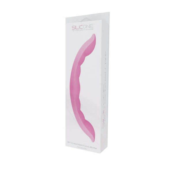 Fallo doppio dip-double inside pleasure silicone pink