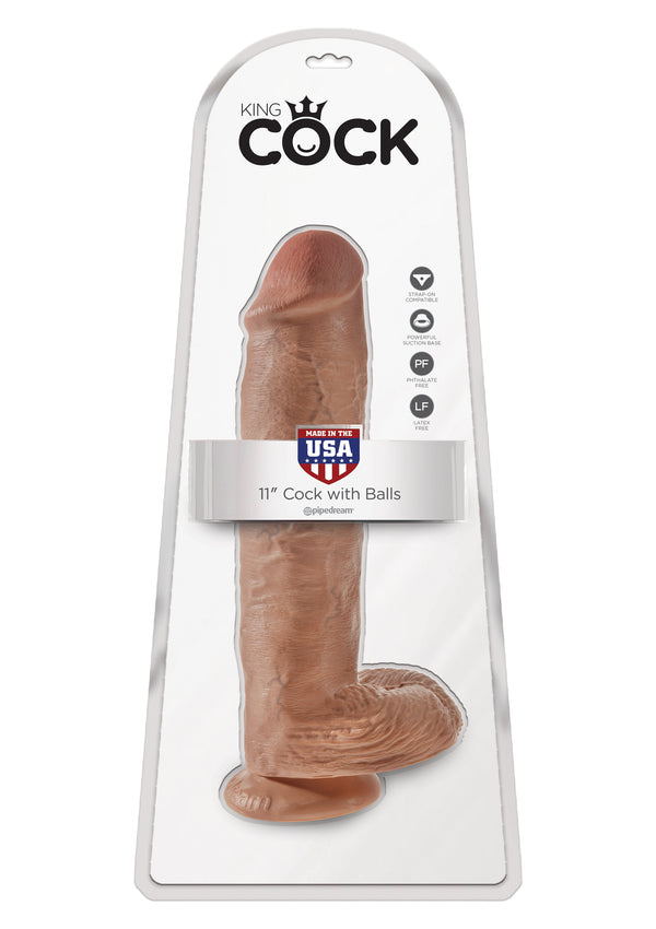 Fallo grande Cock 11 Inch With Balls