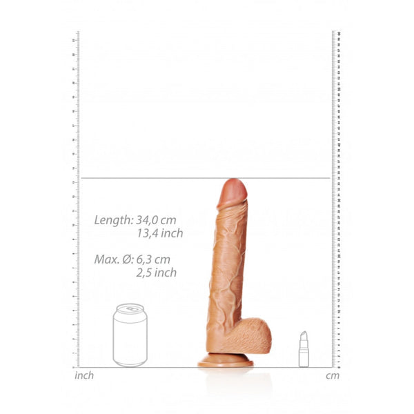 Fallo grande Dildo with Balls and Suction Cup - 12''/ 30,5 cm