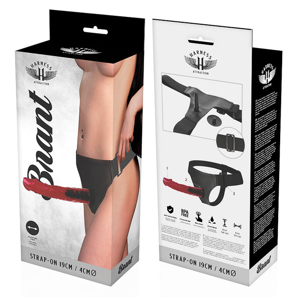 Fallo indossabile HARNESS ATTRACTION BRANT 19 X 4CM