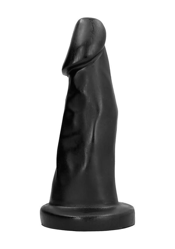 Fallo nero realistico maxi con ventosa dildo vaginale anale nero xxl all black