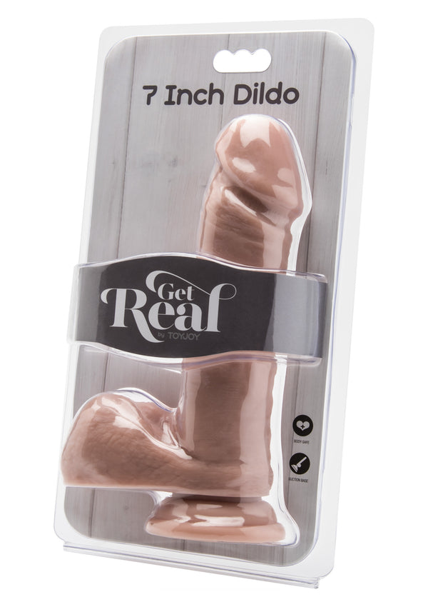 Fallo realistico Dildo 7 inch with Balls get real flesh