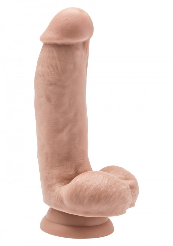 Fallo realistico dildo con ventosa e testicoli get real cock 6 flesh