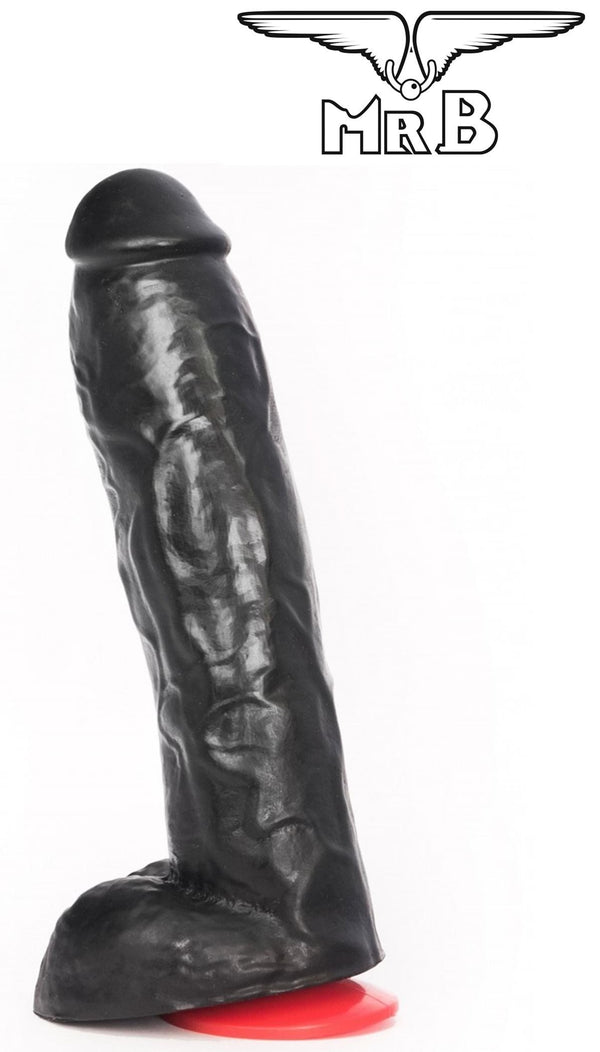 Fallo realistico dildo grande maxi cock vaginale anale con ventosa pene finto mr B black sex toys