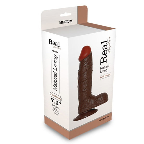 Fallo Realistico Real Rapture 7.5 Dildo Brown