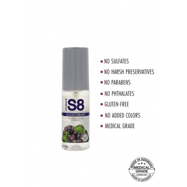 Lubrificante s8 blackcurrant 50 ml