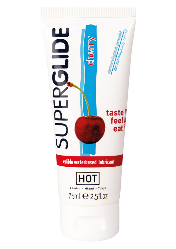 Lubrificante commestibile Edibles Superglide Lube 75ml cherry