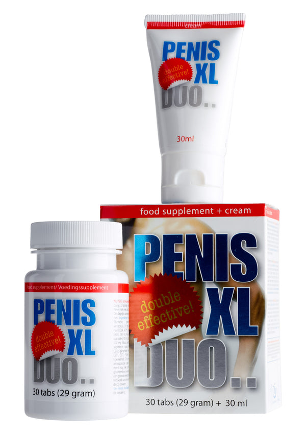 Penis XL Pack Duo Pack set capsule e crema stimolanti uomo