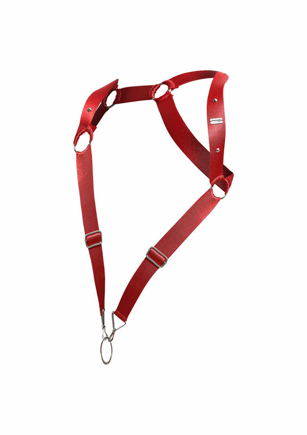 Pettorina rossa DNGEON Straigh Back Harness