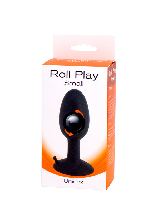 Plug anale in silicone Roll Play Small