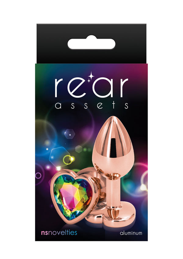 Plug anale Rose Gold Heart S