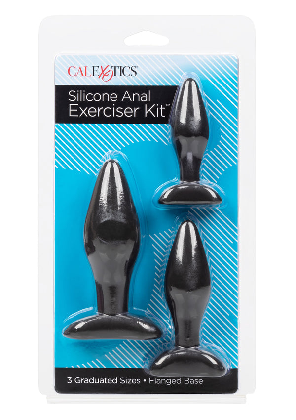 Plug anale Silicone Anal Exerciser Kit 3 pz