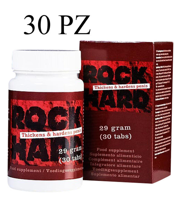 Rock Hard Pills 30pcs migliora attività ormonale