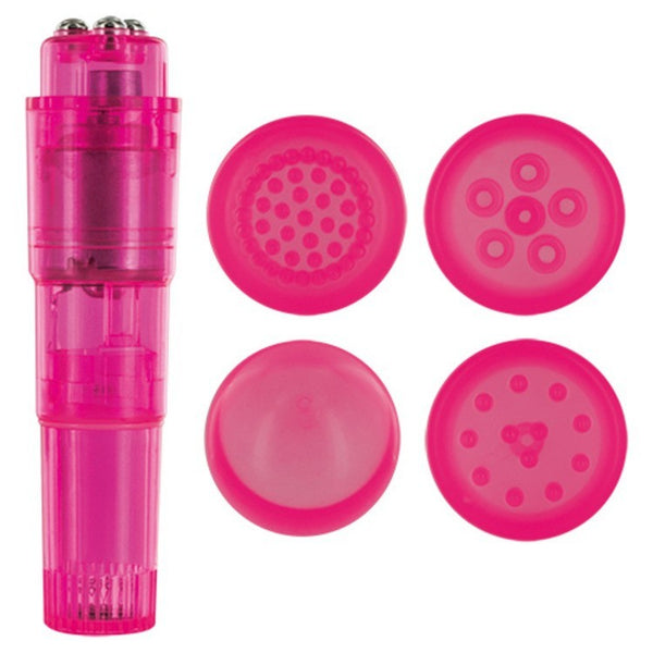 Stimolatore per clitoride multitestina pleasy pink