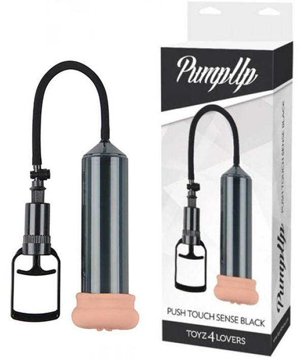 Sviluppatore a pompa per allungare ingrandire il pene touch sense black