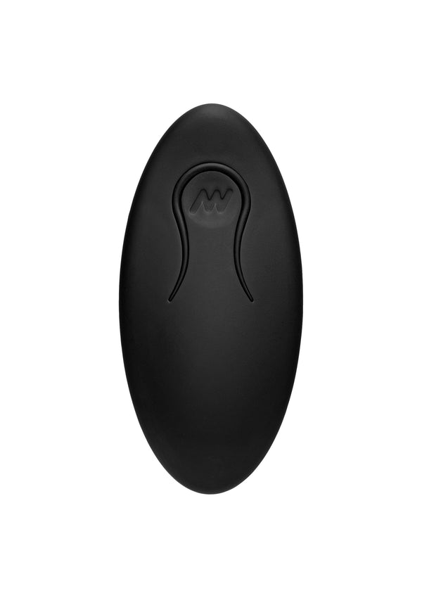 Vibe adventurous Plug nero in silicone 10 funzioni