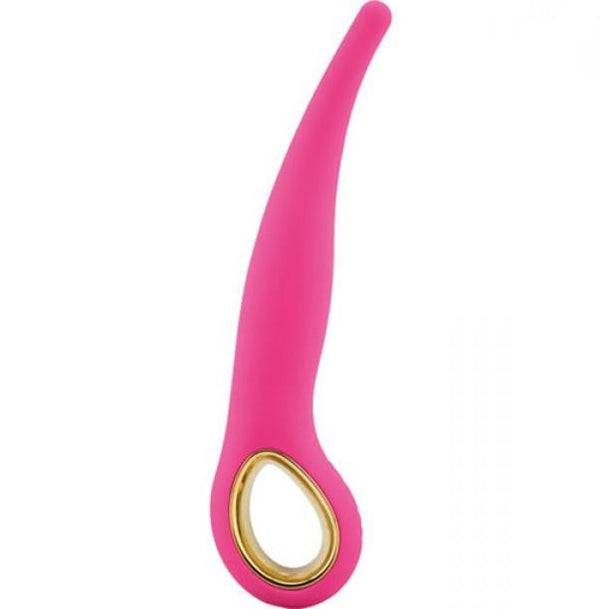 Vibratore dildo vibrante anale vaginale ricaricabile in silicone anal slim plug