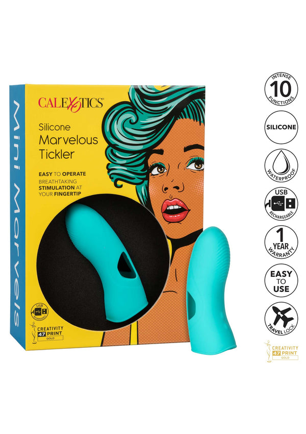 Vibratore in silicone da dito  Marvelous Tickler