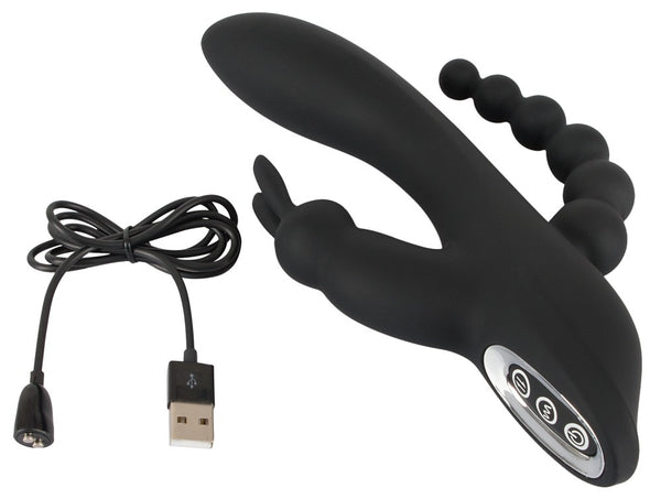 Vibratore in silicone Triple G-Spot Vibrator