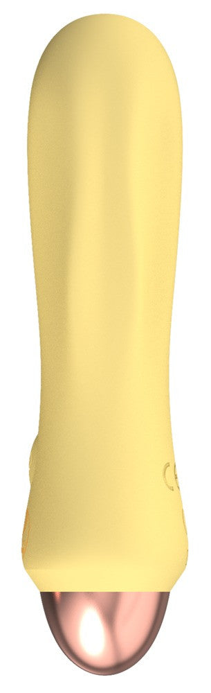 Vibratore piccolo in silicone realistico vaginale Cuties 2.0 Yellow