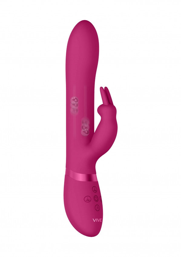 Vibratore rabbit amoris fucsia