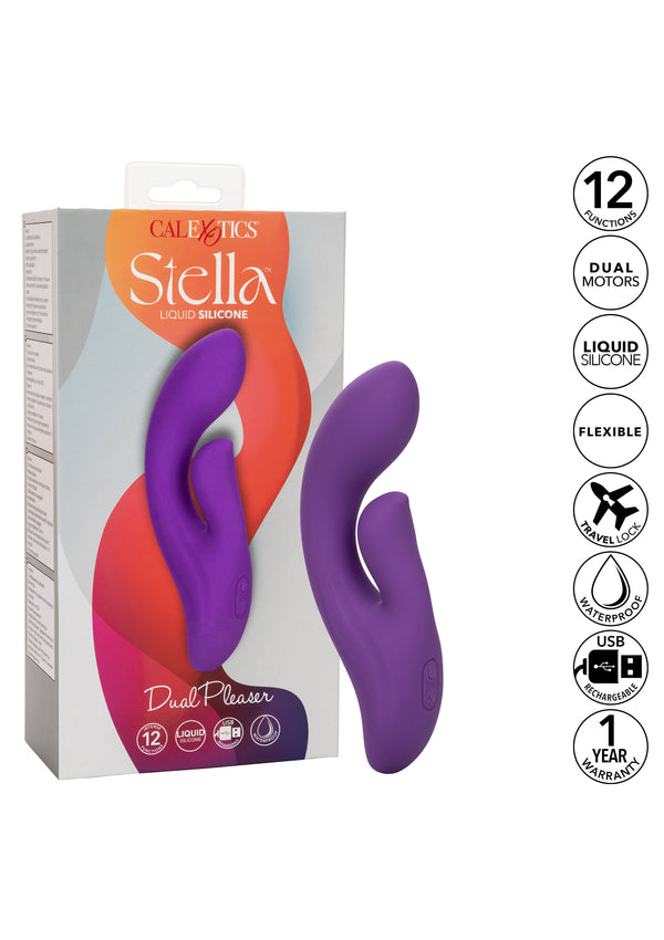 Vibratore rabbit Stella Dual Pleaser