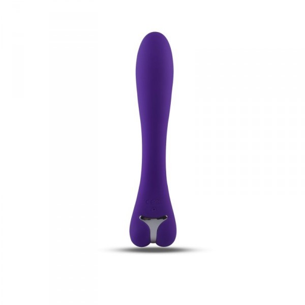 Vibratore rabbit toyz4lovers purple stimolatore in silicone