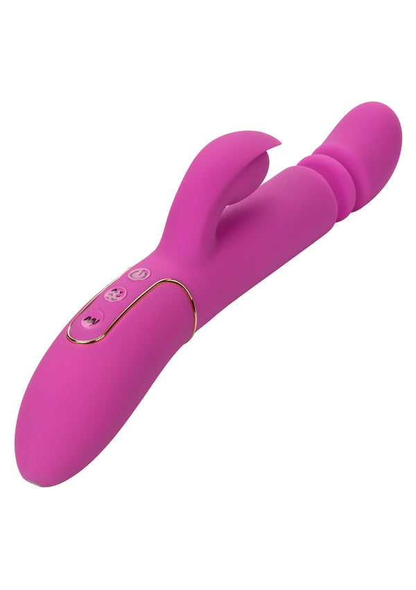 Vibratore realistico doppio vaginale clitoride Slim Player