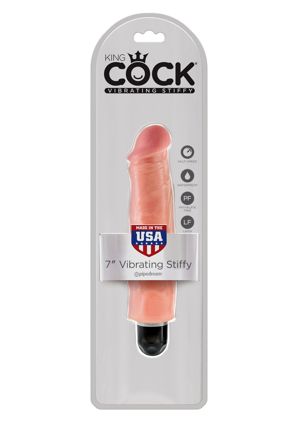 Vibratore realistico king cock 7 stiffy