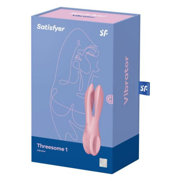 Vibratore Satisfyer threesome 1 rosa