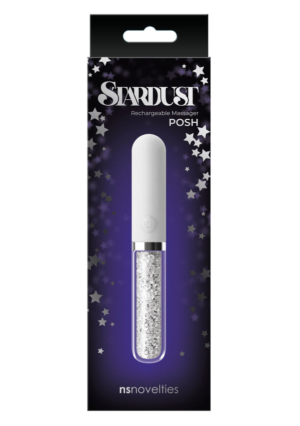 Vibratore Stardust Posh white