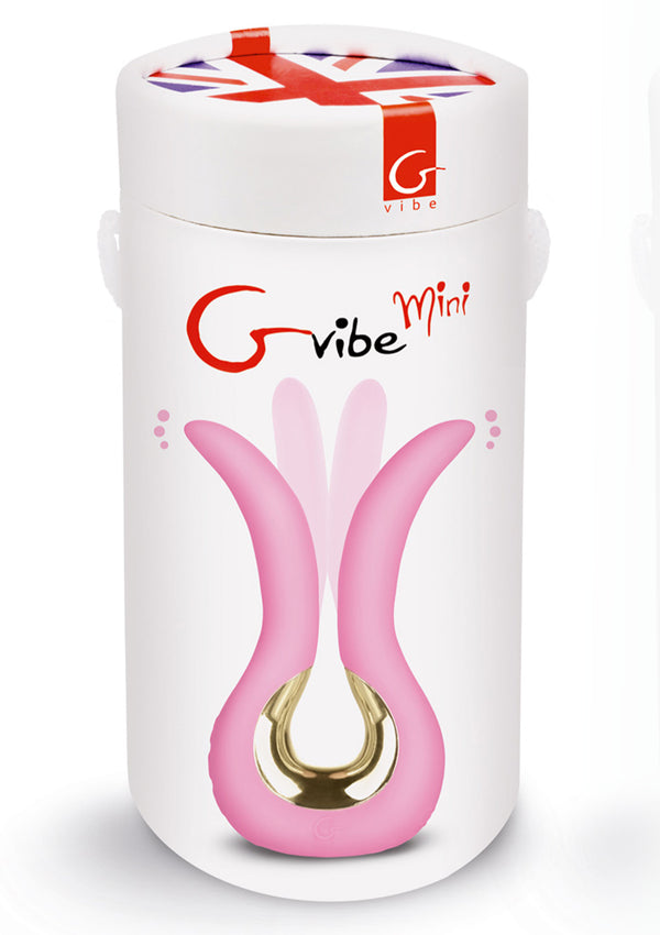 Vibratore vaginale in silicone doppio per punto G e clitoride Gvibe Mini