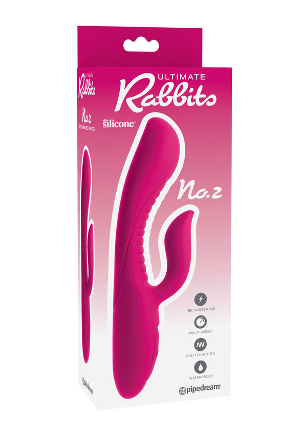 Vibratore vaginale rabbit ricaricabile No. 2 Rosa