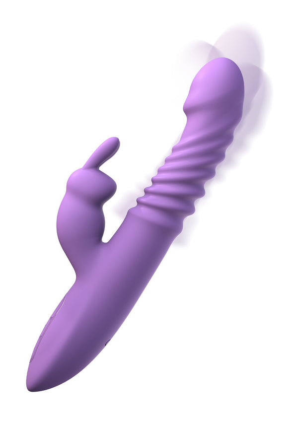 Vibratore vaginale riscaldante Her Thrusting Silicone Rabbit