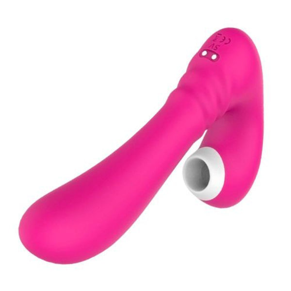 Vibratore vaginale succhia clitoride Stimolatore doppio Sublime