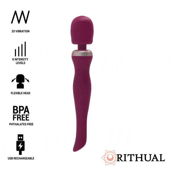 Vibratore wand RITHUAL AKASHA WAND RECHARGEABLE 2.0 ORQUIDEA